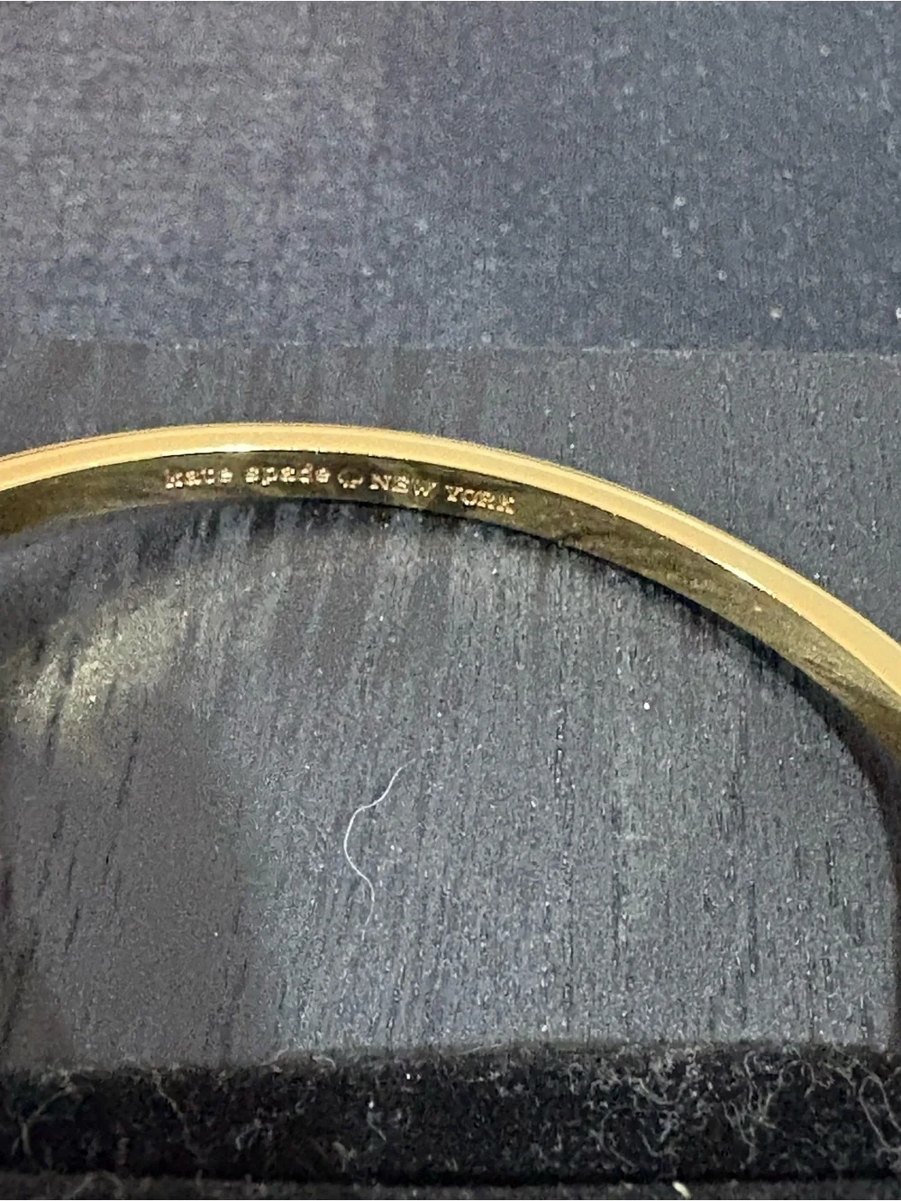 kate spade gold tone